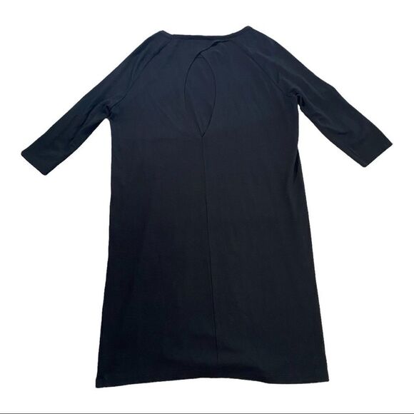 Casual Zara 3/4 Sleeve Black Dress - Picture 6 of 9